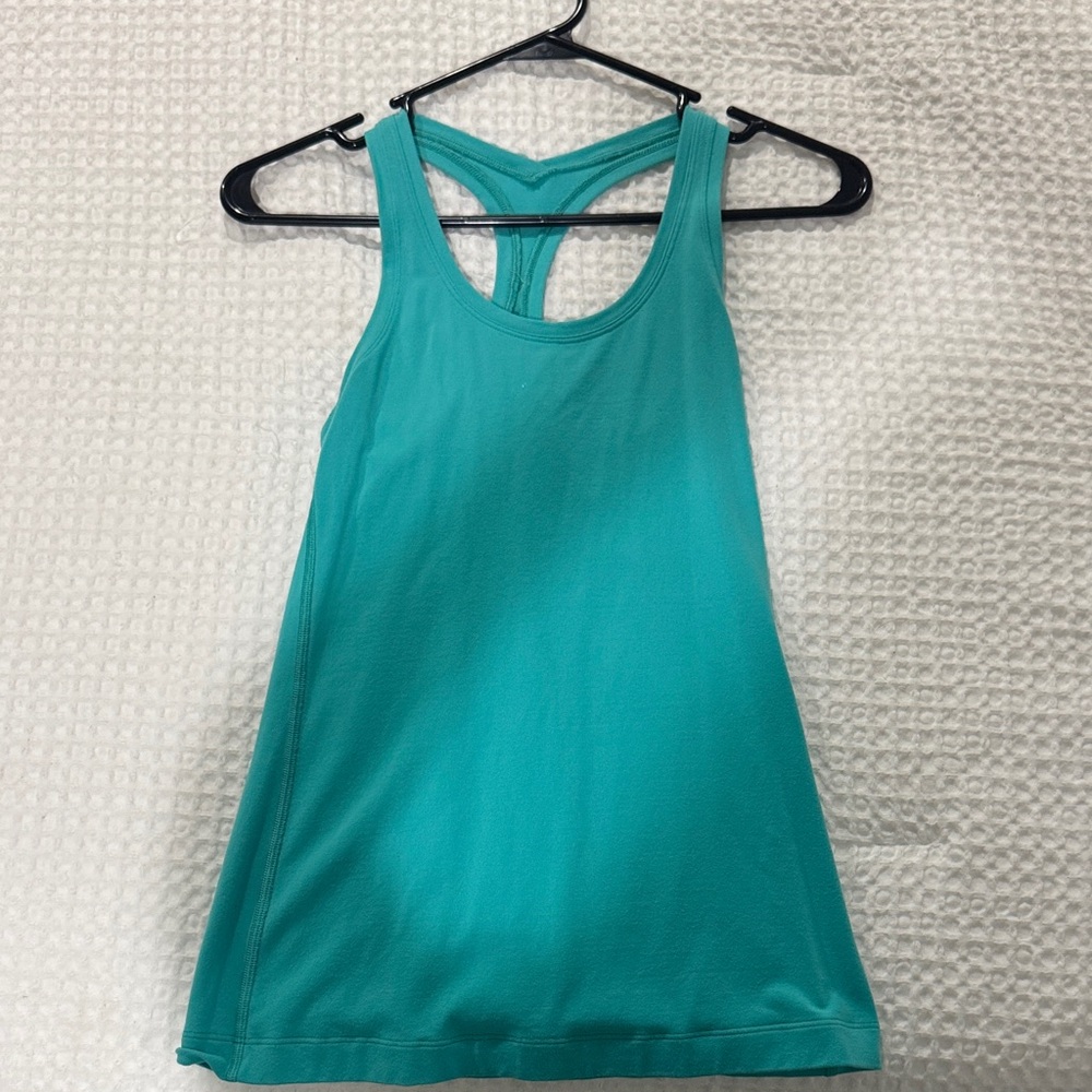 Teal Women's Racerback Tank Top Lululemon